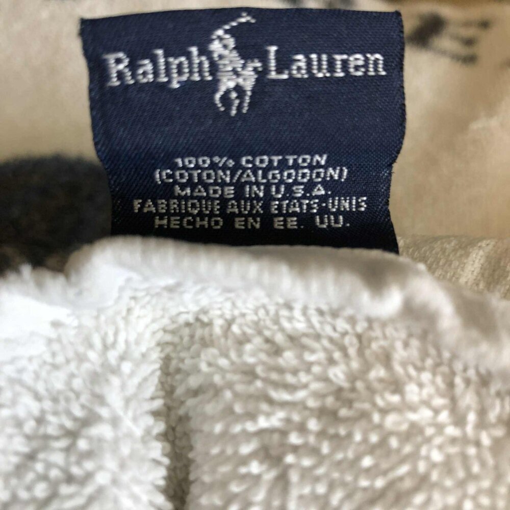 Y2K Vintage 1992 RALPH LAUREN Polo Sport Polo Bear Beach Towel 72"X 35" - Picture 4 of 4